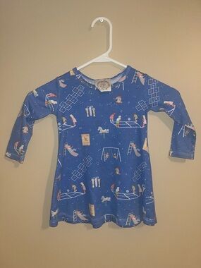 The Beaufort Bonnet Company TBBC Playground Dress Girls Size 18/24 Months